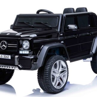 COCHE INFANTIL Mercedes MAYBACH G650 12V, negro, cuero, 12V, 2.4ghz RC, 1 plaza INDA180-MayBzw